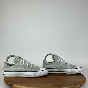 Womens Converse CTAS‎ Madison Gray Canvas Casual Shoes Sneakers Size 6 M GUC